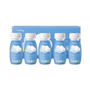 한국야쿠르트 구름처럼 가뿐한 나 갓비움5개(1박스), 100ml, 10개