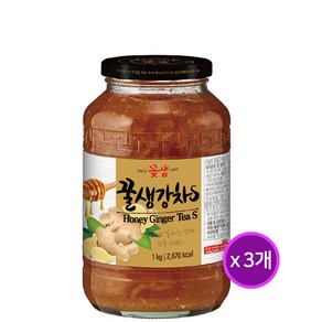 꽃샘식품 액상차 꿀생강차 1kg, 1개입, 3개