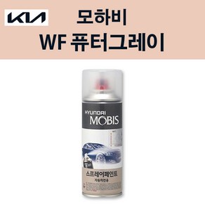 기아 순정품 모하비 WF 퓨터그레이 스프레이 193 자동차 차량용 도색 카페인트, WF 퓨터그레이 스프레이(모비스), 1개