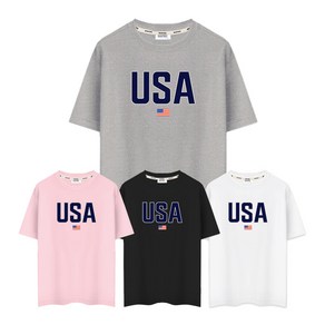 제네브 M~3XL 비침없는 기능성 쿨코튼 20수 반팔티 USA