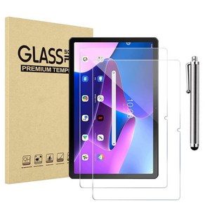 레노버탭 M10 3세대 10.1인치 방탄 강화유리 액정보호필름2장 TB-328FU 328XU Lenovo Tab M10 3rd Gen 10.1inch 케이스나라