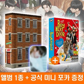 [퍼스트뮤직] 보이넥스트도어 앨범 Who 싱글 1집 데뷔 보넥도 BOYNEXTDOOR 랜덤 1종 + 미니 포토카드 1종