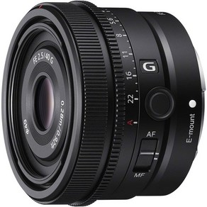 소니(SONY) 표준 단초점 렌즈 풀 사이즈 FE 40mm F2.5 G G 렌즈 디지털 일안 카메라 α[E 마운트]용 순정 렌즈 SEL40F25G