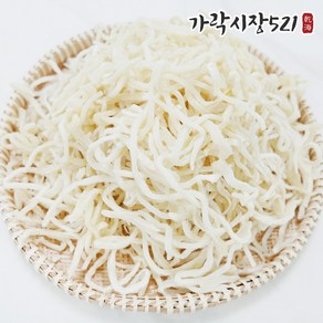 가락시장521 부드러운 백진미채 1kg 500g 굵은 진미채 오징어채 맛진미채, 1개