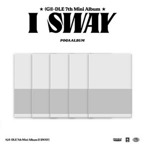 (여자)아이들 - 미니7집 [I SWAY] (POCA) 포카 QR 플랫폼앨범 버전랜덤