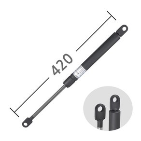 명가철물 가스쇼바 420 브라켓포함 공업용 자동차용 산업용 유압 가스스프링 가구부속, 1개