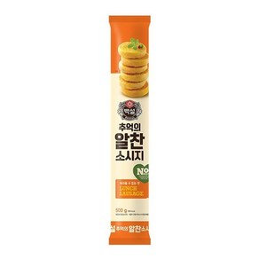 (실온)[백설]알찬소시지, 3개, 500g