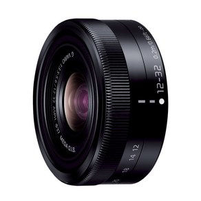 파나소닉 표준 줌 렌즈 마이크로 포서즈용 루믹스 G VARIO 12-32mmF3.5-5.6 ASPH.MEGA O.I.S. 블랙 H-FS12032-K