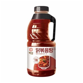 CJ제일제당 백설 닭볶음탕 양념 2.1kg x6개 한박스