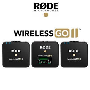 [공식판매점] RODE 로데 와이어리스 고 2 무선마이크 Wieless go 2 카메라 마이크_손풍기증정