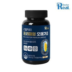 리얼닥터 프리미엄 오메가3 1 100mg×180캡슐 (6개월분), 180정, 1개