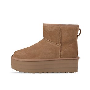 어그 UGG 클래식 플랫폼 여성 겨울 방한 부츠 체스트넛 1134991-CHE