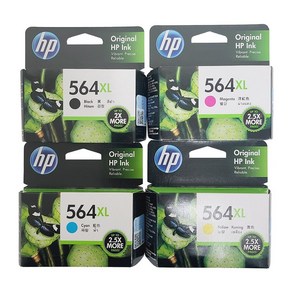 HP 564XL 정품잉크 3520 5520 3070A 대용량 색상선택