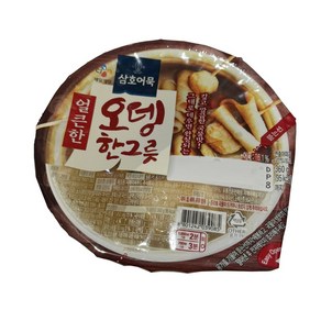 CJ삼호어묵 오뎅한그릇(얼큰한맛), 360g, 18개