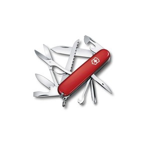 VICTORINOX (빅토리 녹스 필드마스터 스위스 군용 나이프 다기능 칼 방재 용품 톱날가위가 달린 15개의 기능을 탑재한 스위스제 멀티툴 국내정품 1.4713, 1개