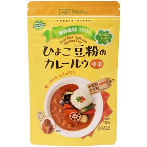 Sokensha Copoation 일본직구 슈켄샤 병아리콩 가루 카레 루 중간 매운맛 110g 4팩, 사이즈