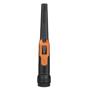 금속 탐지기 핀포인터 LCD 디스플레이 고감도 방수 360 스캐닝 소리 및 진동 표시, Black Oange, 1개