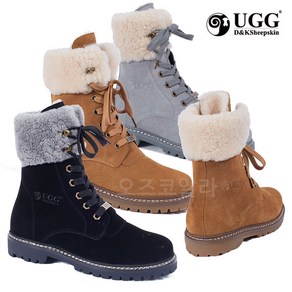 D&K 호주 어그부츠 여성 털부츠 레이스 업 겨울 ugg 스니커즈