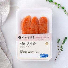 [메가마트]덕화 온명란 기획팩 100g*2, 2개, 100g