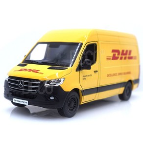 벤츠 스프린터 DHL 미니카 다이캐스트 모형 피규어, 벤츠스프린터(DHL), 1개