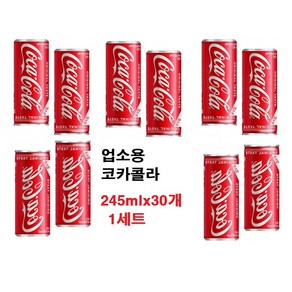 찰리팡 업소용 슬릭 콜라, 30개, 245ml