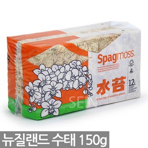 세인화분 뉴질랜드 칠레 수태 75g 150g - 천연수태 석부작 재료 풍란 토피어리 이끼 몬스테라 수태봉 고급 난 분재 화분 목부작 분경, 1개