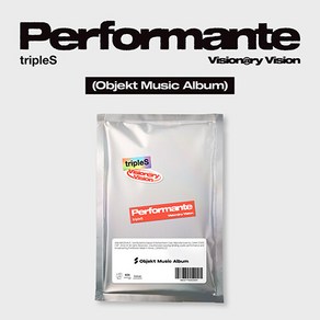 [Objekt Music.] [tipleS] 트리플에스 정규앨범 Visionay Vision Pefomante / RACKLIST QR엽서+Double Clas / CD아님