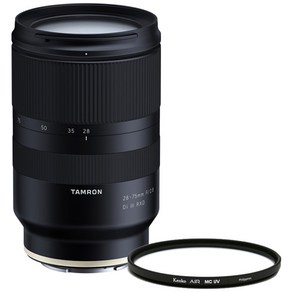 탐론 28-75 mm F/2.8 Di III RXD 소니FE렌즈 A036 + 겐코 Ai MC UV 67 mm 필터, 렌즈(A036), 필터(AIR MC UV)