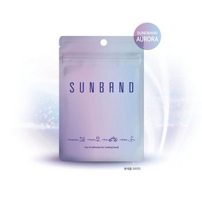 썬밴드(SUNBAND) 오로라 : 햇빛차단테이프_8회분(16매), 핑크, 1개