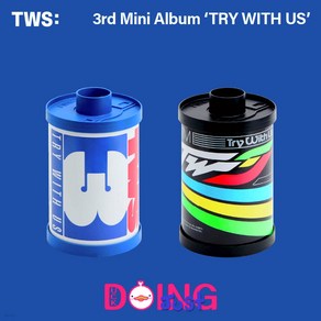[저스트두잉]투어스 앨범 마따뛰 TRY WITH US 미니3집 2종세트 + 두잉덕조공, 2종세트 + 두잉덕 조공