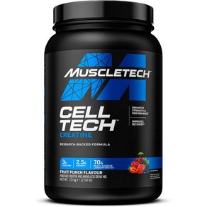 [B0BX6T7T56] MuscleTech MUSCLETECH 크레아틴 일수화물 분말 Cell-Tech 운동 후 음료 남성 및 근육 보충제 열대 감귤 펀치 26회분, [B0BX6T7T56] MuscleTech MUSCLE, 1개, 1.13kg