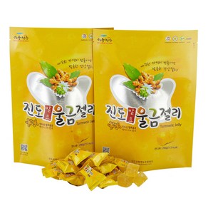 [해풍청송] 진도발효울금젤리 200g, 3개