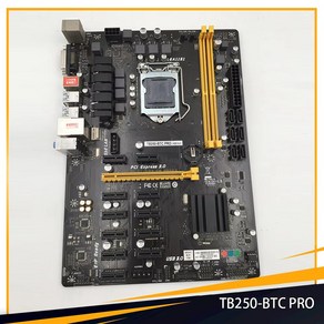 TB250-BTC PRO 마더 보드 BIOSTAR B250 LGA 1151 32GB ATX DDR4 PCI-E 3.0 전문 빠른, 01 마더 보드