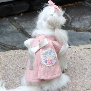 댕댕이 한복 댕댕이 배자 댕댕이 냥냥이 설빔 새해선물 강아지 한복 강아지 설빔 냥냥이 한복 냥냥이 설빔 2024년 새해새옷, 핑크, 1개