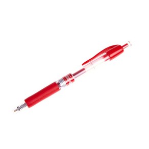 천지몰 동아연필 유노크 중성펜 적색 0.5MM 12자루 1각, 1개, 1