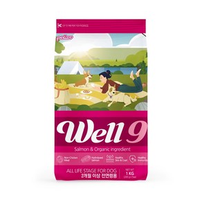 펠리코 웰나인 S(연어) 독 1KG, 1개, 연어