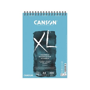 캔손 XL 워터컬러 스케치북 300g A4 30매 수채화스케치북