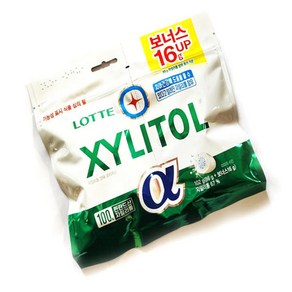 롯데 자일리톨껌 알파리필 102g 3개입 snack