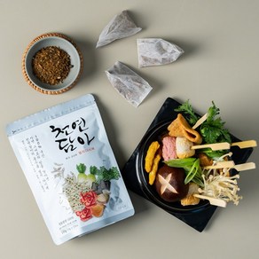 천연담아 깊고 진한 육수 멸치다시팩 총800g (10g x 80개) 8팩