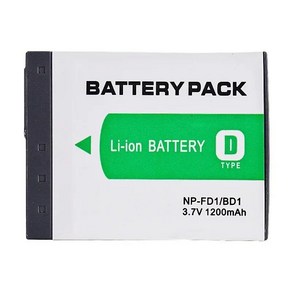 카메라 배터리 및 LED 듀얼 충전기 세트 소니 DSC-TX1 T2 T70 용 3.7V 1200mAh NP-BD1FD1 NP BD1, 1개