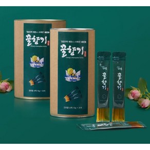 건강에 좋은 정순조감로꿀 건강한 오리지널 천연 벌꿀 정순조 감로꿀 스틱꿀, 10g, 60개