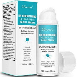 닥터 브라이트닝 페이셜 세럼 Hydroquinone 2% Dark Spot Corrector Remover Serum for Face 36ml