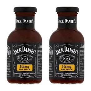 잭 다니엘 허니 바베큐 소스 284gx2개 Jack Daniels Honey BBQ Sauce, 284g, 2개