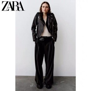 ZARA 자라 에코 가죽 라이더자켓