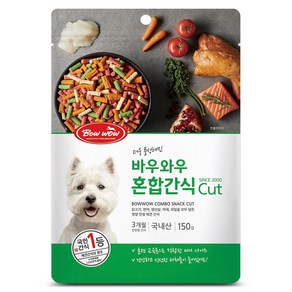 바우와우 혼합CUT 강아지간식 150g