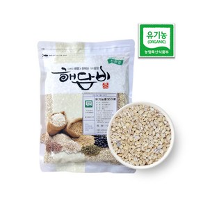 국내산 유기농찰보리 2kg (2024년산), 1개