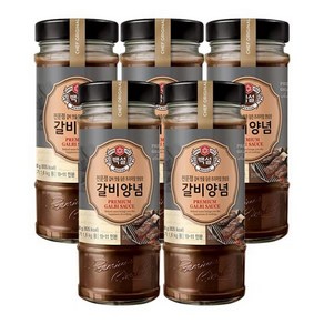 백설 갈비양념, 480g, 5개