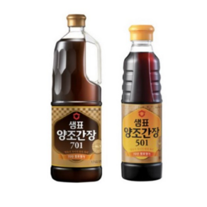 샘표 양조간장701 1.7L + 양조간장 501 500ml, 1세트