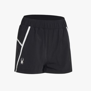[스파이더 본사] 여성 트레이닝 우븐 반바지 SPIMCNTR251WBLK
