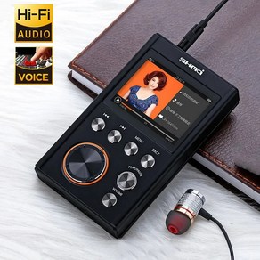 무손실 HIFI 음악 플레이어 발열 마스터링 등급 HIFI 워크맨 MP3 전문 등급 DSD 휴대용 듀얼 출력 디지털 플레이어, 5.Black - 기타, 1개